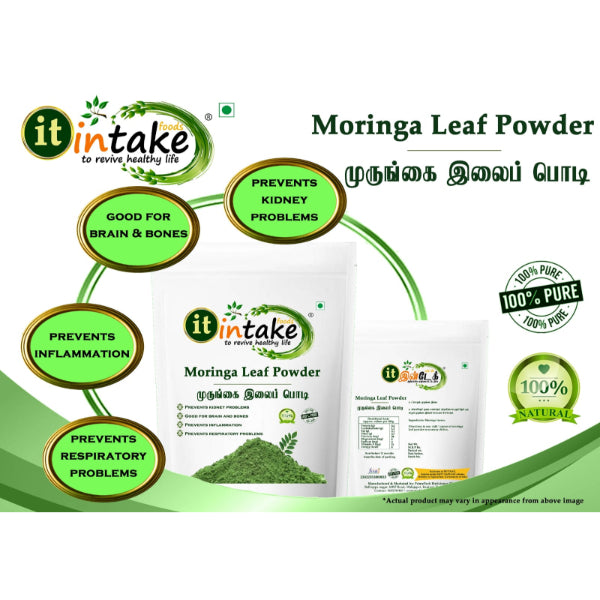 Intake Moringa Leaf Powder -Weight Loss / Immune Booster-400gm