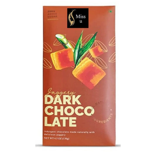 Jaggery Dark Chocolate Bar - 130gm