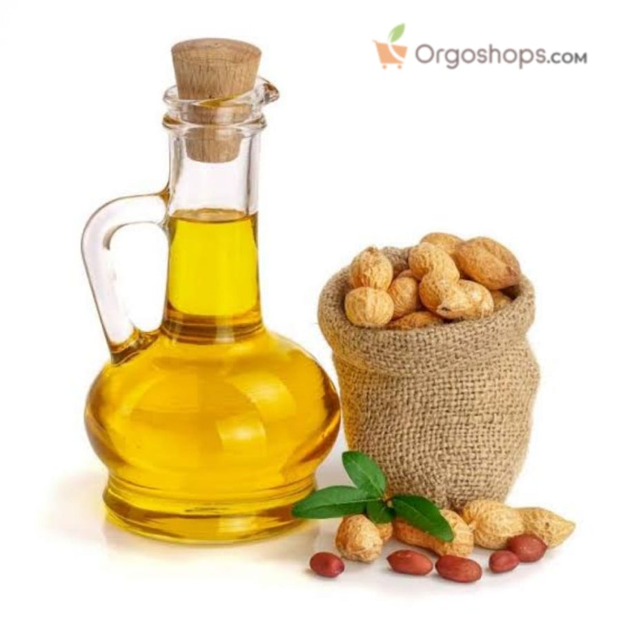 Wood Pressed Groundnut Oil / Groundnut Oil / Kadalai Ennai - 500ml (Thanjai Organics)