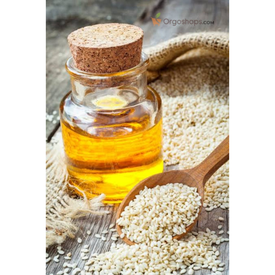 Wood Pressed Sesame Oil / Gingelly Oil - 500ml (Thanjai Organics)