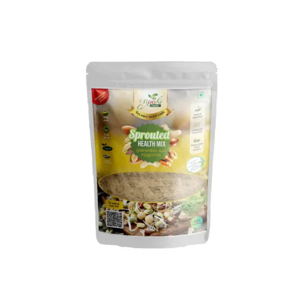 Roohi Common Sprouted Health Mix - 250 gram - Orgoshops