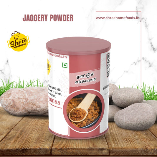 Shree Home Food Jaggery Powder - 1 kg (Pack of 2)