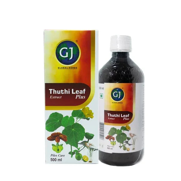 Gj Global Thuthi Leaf Plus Extract Juice ( Piles Care ) - 500 ml - Orgoshops