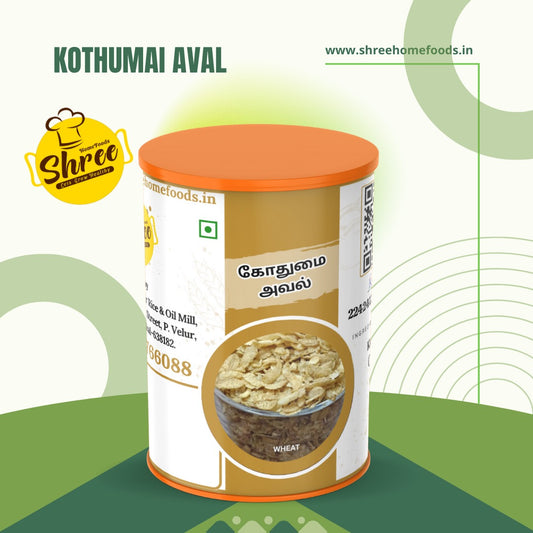 Shree Home Food Wheat Flakes / Gothumai Aval - 500 g