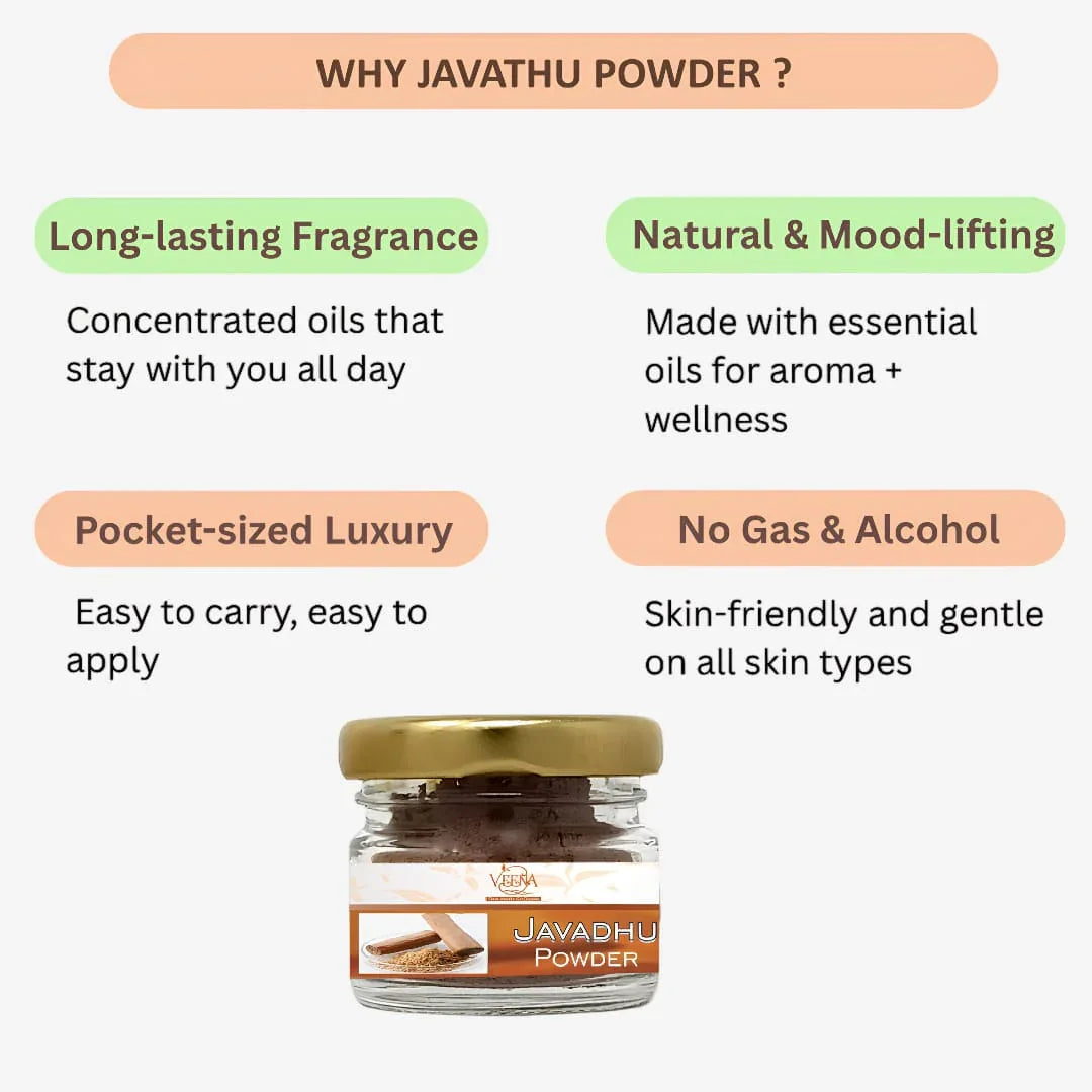Veena Javathu Powder - 10g ( Pack of 2 ) - Orgoshops