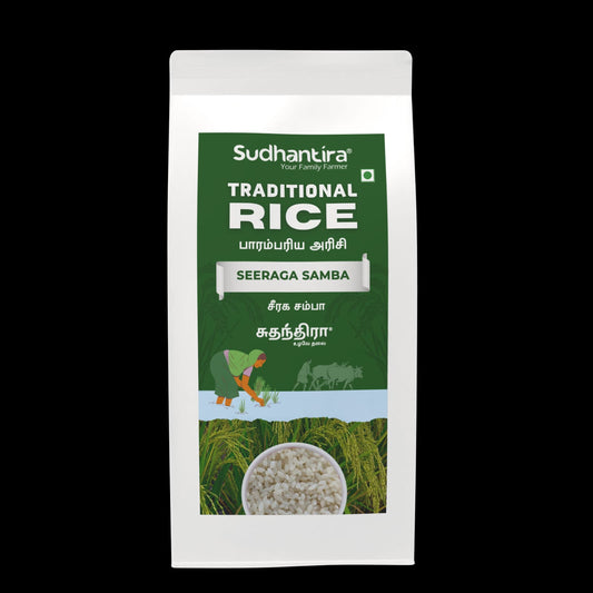 Sudhantira Seeraga Samba Rice - 1kg