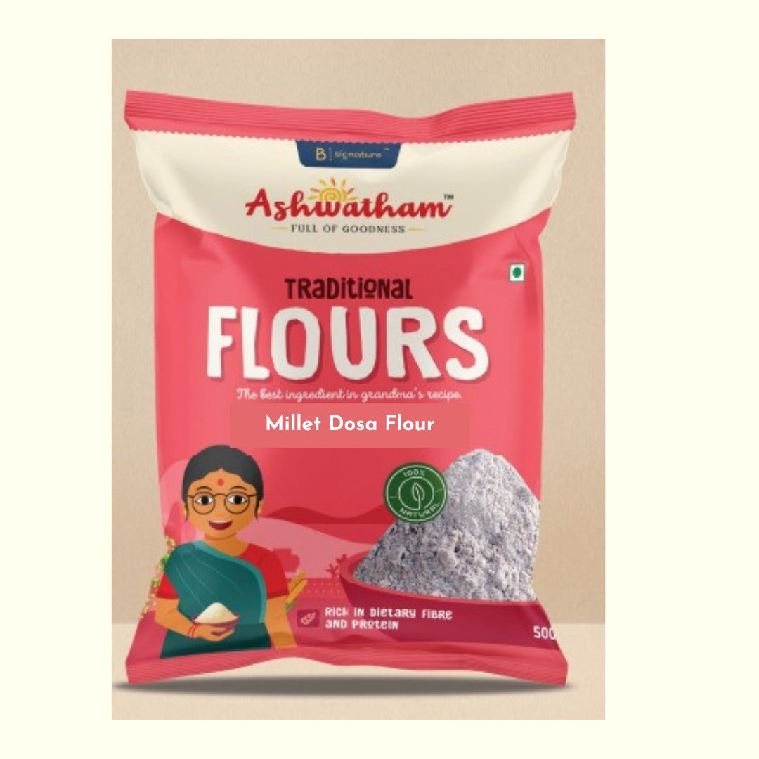Ashwatham Millet Dosa Flour / Dosa Flour - 500 g