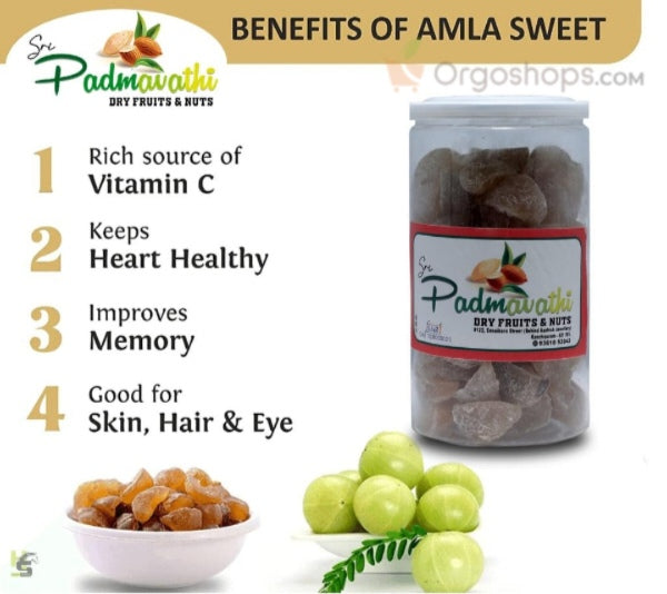 Dried Awala/Awala/Amla - 250g (Sri Padmavathy Dry Fruits and Nuts)