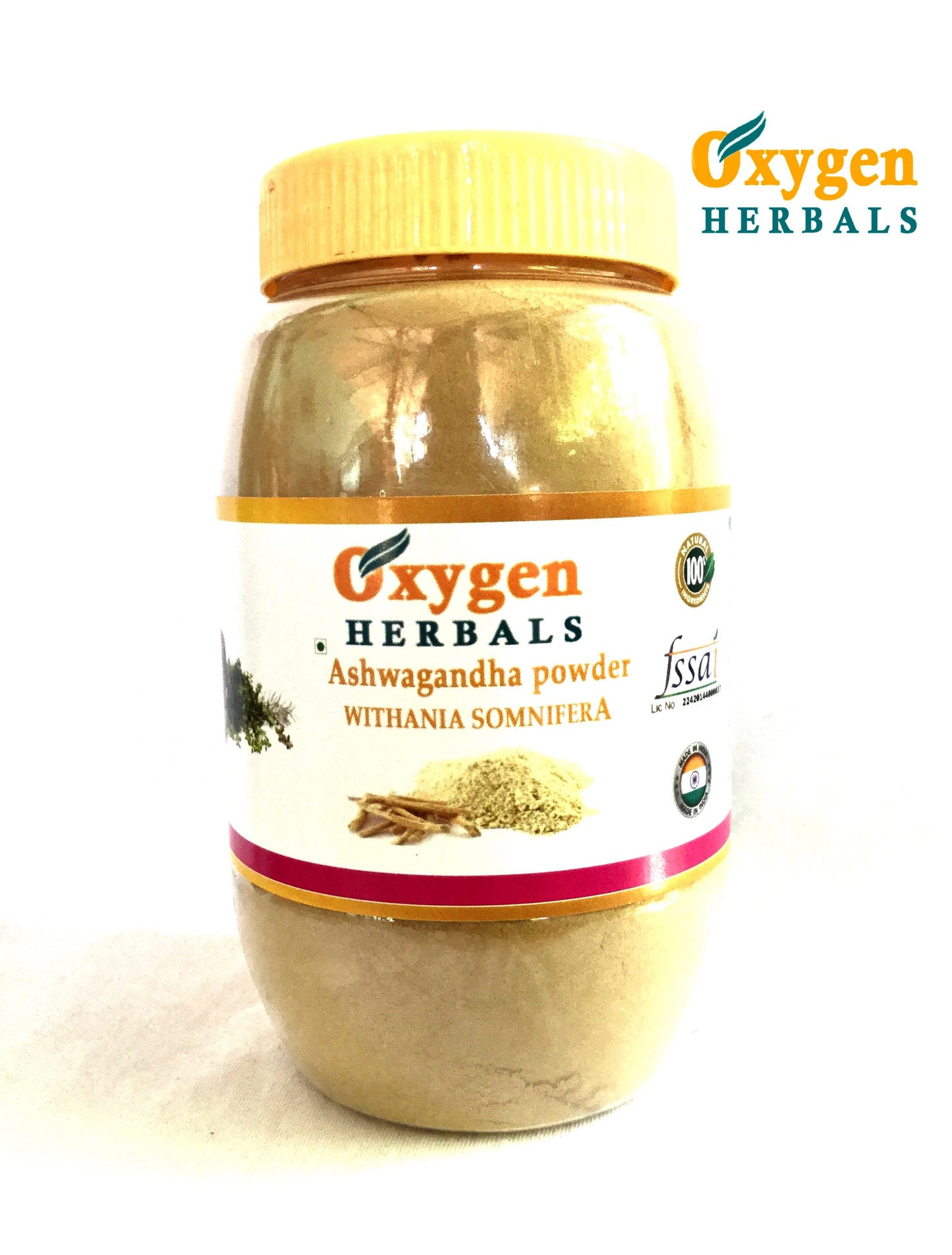 Oxygen Herbals Ashwagandha Powder - 250g