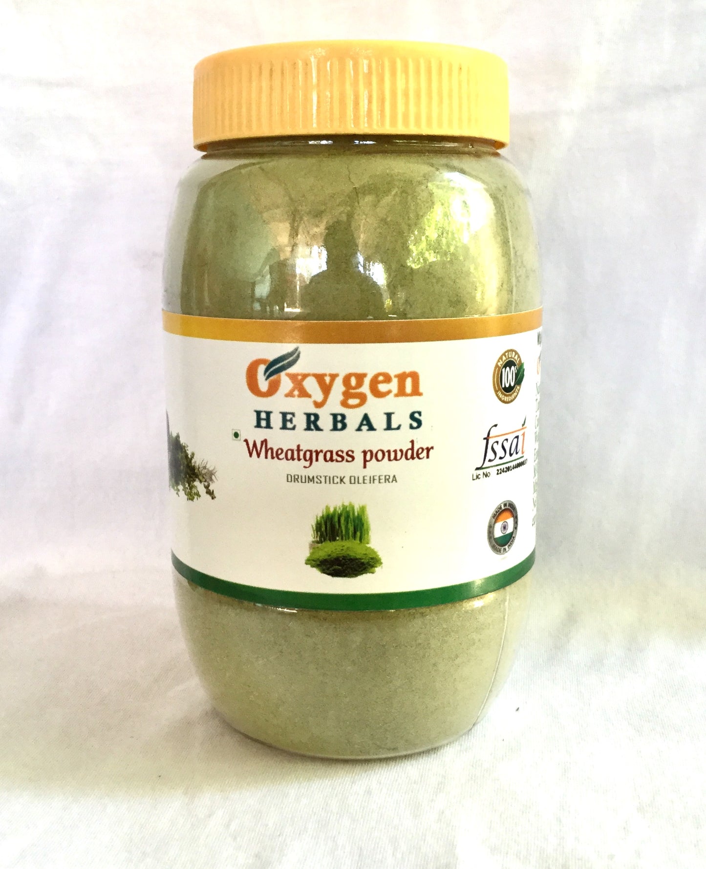 Oxygen Herbals Pure Wheat Grass Powder - 250g