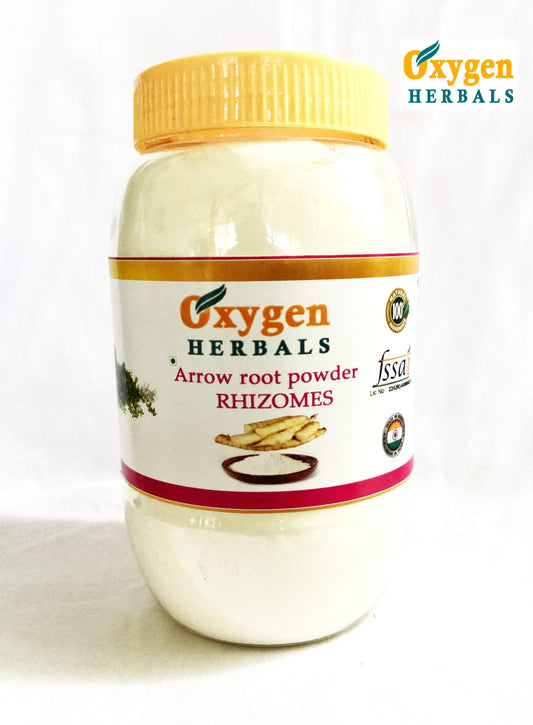 Oxygen Herbals Arrowroot Powder - 250g