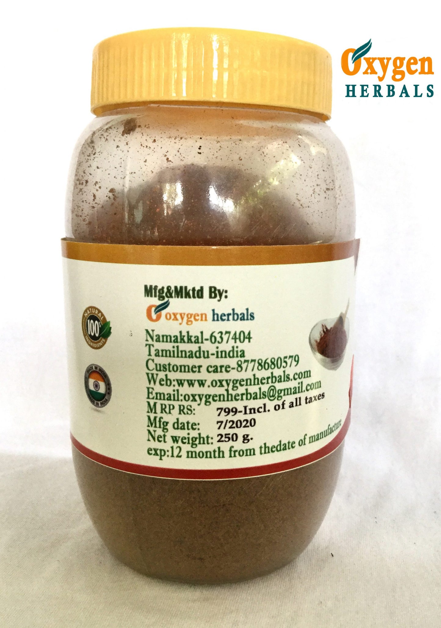 Oxygen Herbals Jatamansi Hair Powder ( 250gm )