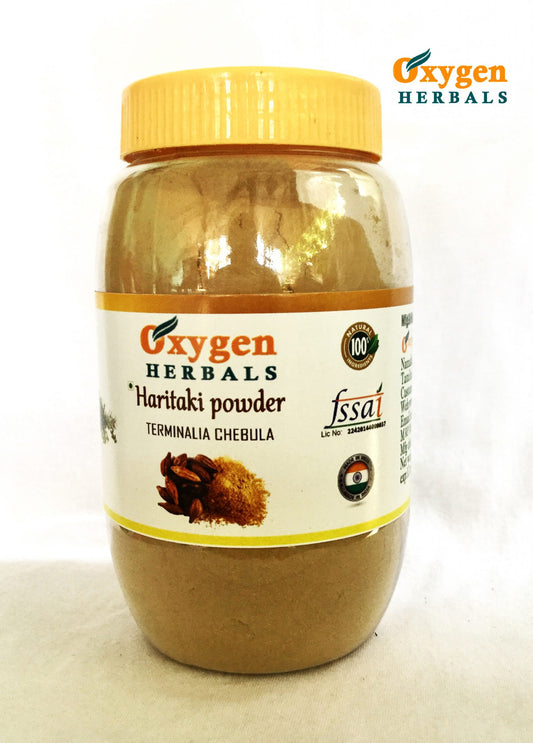 Oxygen Herbals Haritaki Terminalia Chebula Powder ( 250g )