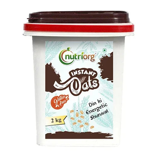 Nutriorg Gluten Free Instant Oats - 2kg - Orgoshops