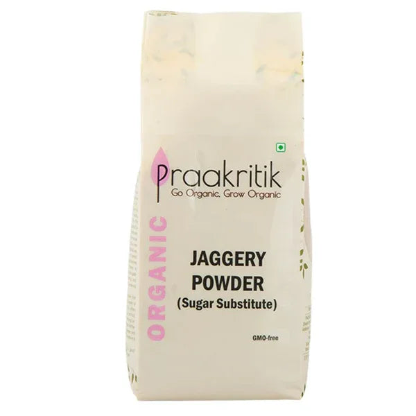 Praakritik Organic Jaggery Powder-1Kg - Orgoshops