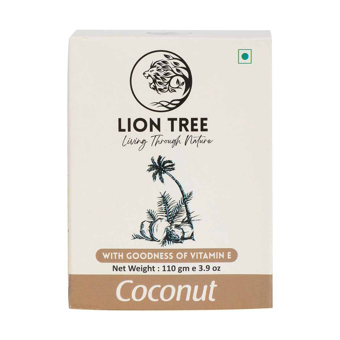 Lion Tree Handmade Coconut Soap With Goodness Of Vitamin E 110gm