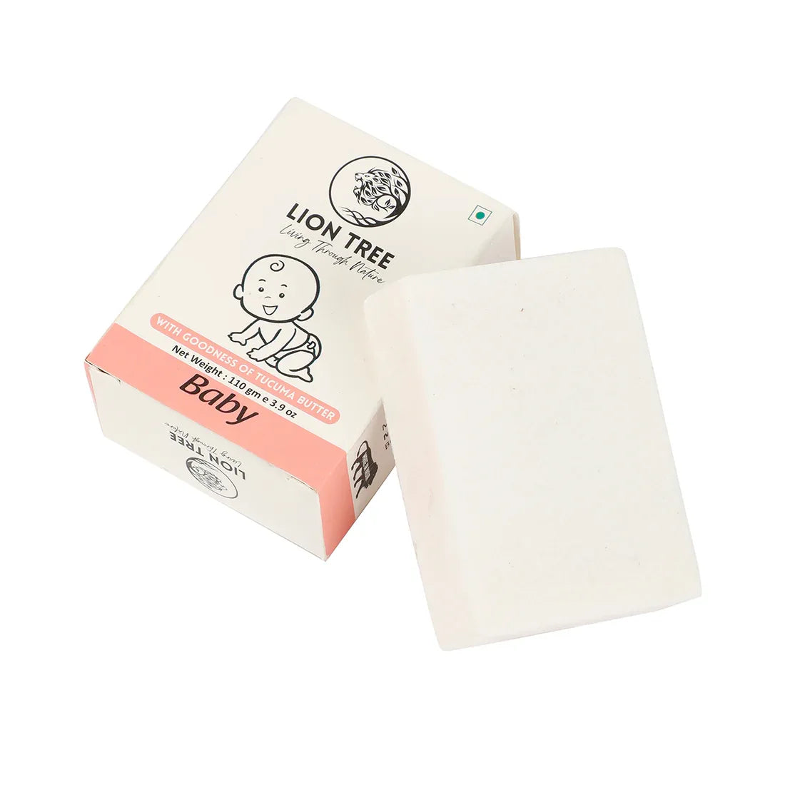 Lion Tree Handmade Baby Soap With Goodness Of Tucuma Butter 110gm - Orgoshops