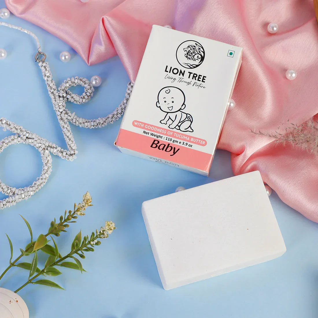 Lion Tree Handmade Baby Soap With Goodness Of Tucuma Butter 110gm - Orgoshops