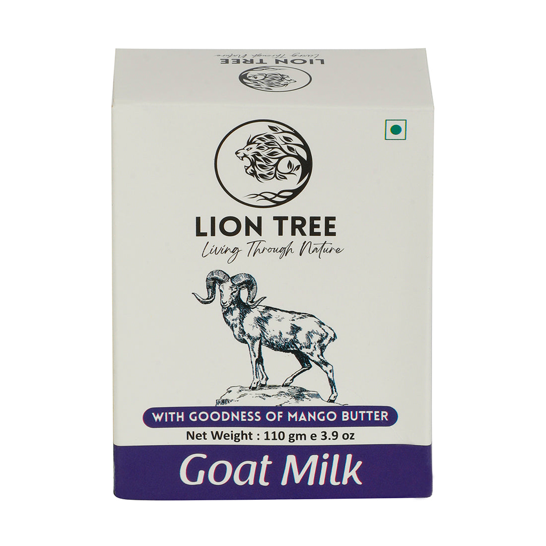 Lion Tree Handmade Goat Milk Soap With Goodness Of Mango Butter 110gm