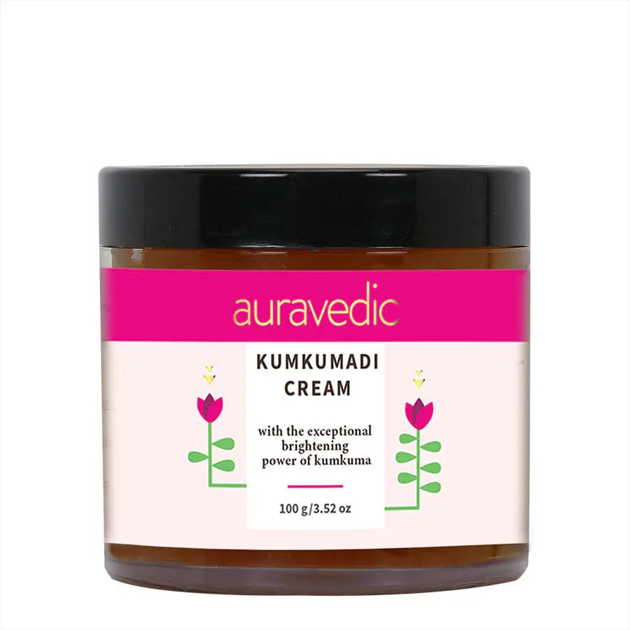 Auravedic Kumkumadi Cream- 100g - Orgoshops