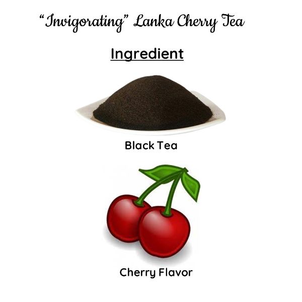 Invigorating Lanka Cherry Tea | Natural Teas | Cold & Hot Brew | Makes 25 Cups