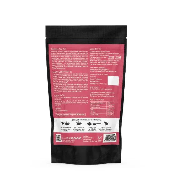 Radiance Lanka Peach Tea | Natural Teas | Cold & Hot Brew Makes 25 Cups - Orgoshops