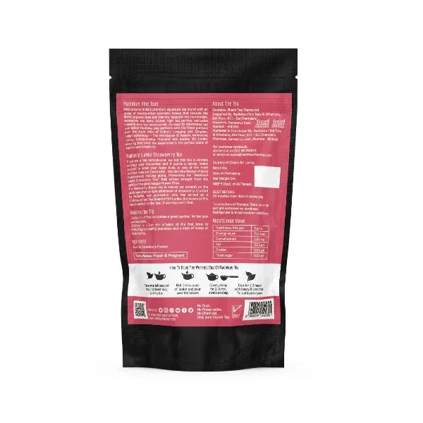 Refreshing Strawberry | Cold & Hot Brew | (50 gm) Makes 25 Cups - Orgoshops