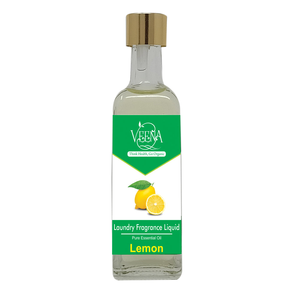 Veena products Laundry Fragrance Pure Essential Liquid ( lemon ) - 60ml