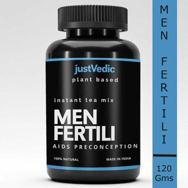 Justvedic Male Fertili Drink Mix / To Boosts Fertility And Increases Count-200g