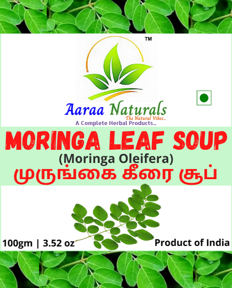 Aaraa Moringa Leaf Soup (Moringa Oleifera) (Instant Mix)