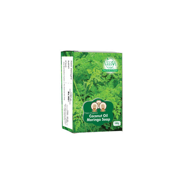 Veena Products Moringa Soap - 100g ( Pack of 2 )