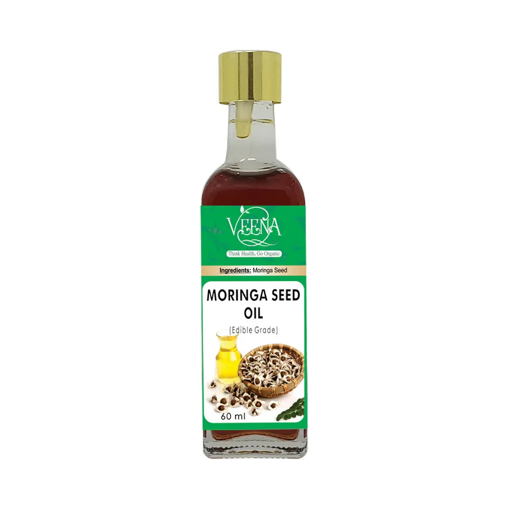 Veena Moringa Seed Oils - 60ml - Orgoshops