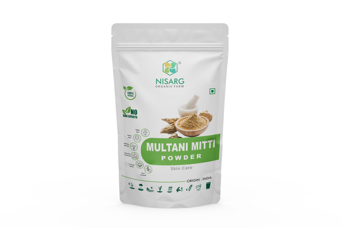 Nisarg Organic Farm Multani Mitti Powder