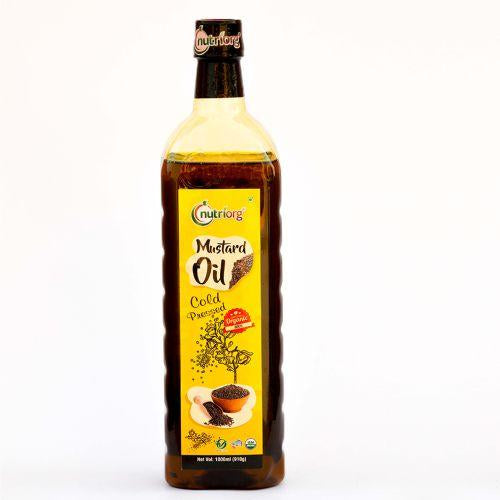 Nutriorgo Certified Organic Mustard Oil - 1000ml