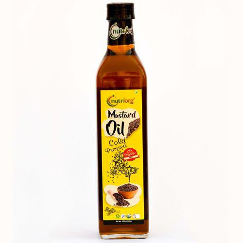 Nutriorgo Certified Organic Mustard Oil - 1000ml