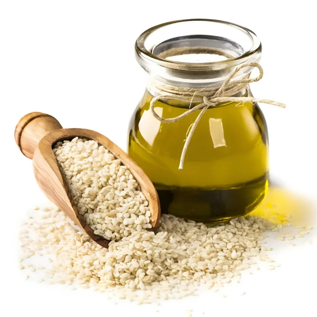 Abinisha Cold Pressed Sesame Oil / Wooden Chekku Oil / Cold Pressed Sesame Oil For Cooking - 1 Litre - Orgoshops