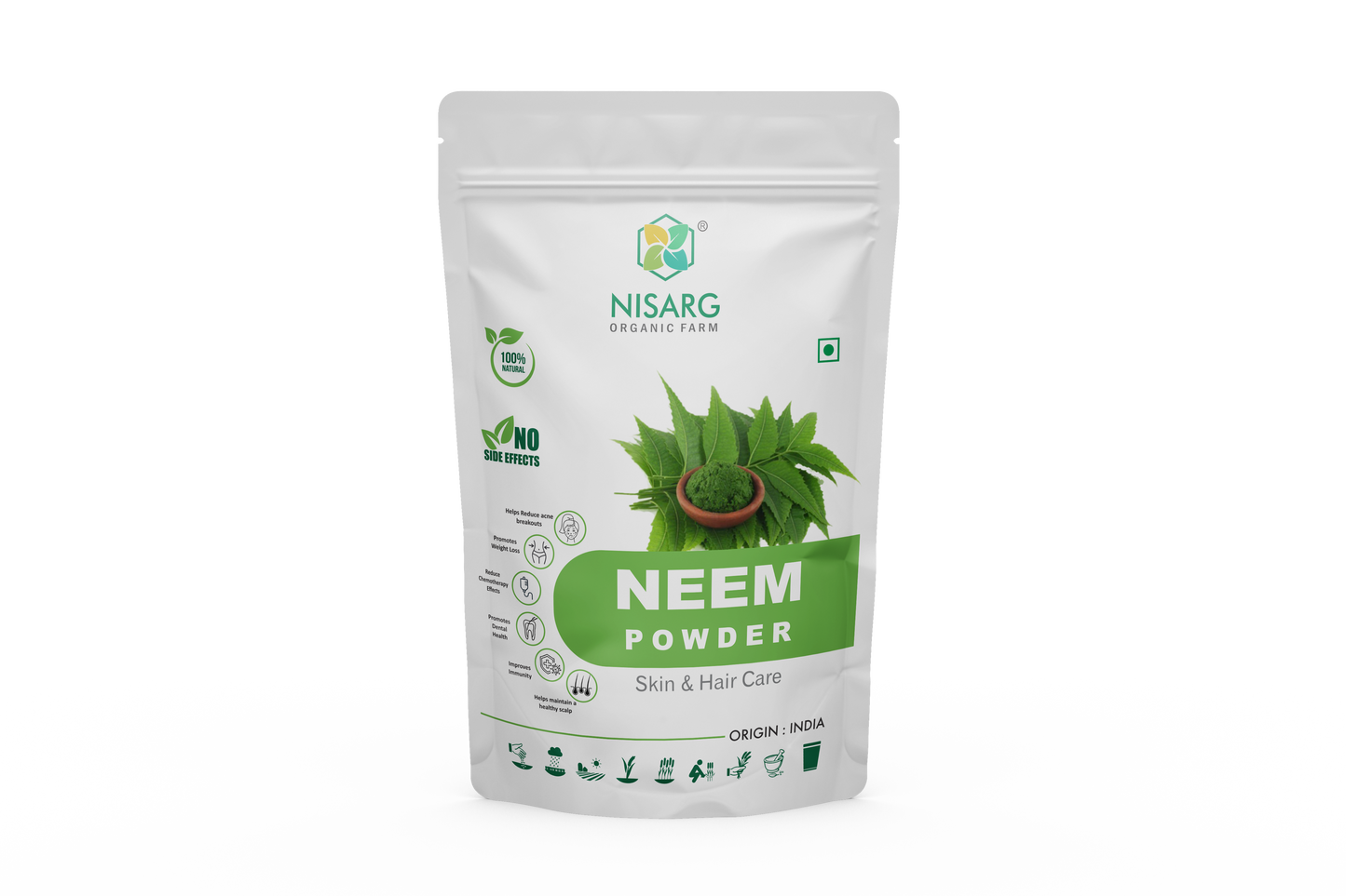 Nisarg Organic Neem Leaf Powder