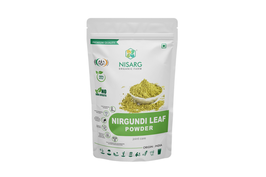 Nisarg Organic Farm Nirgundi Leaf Powder