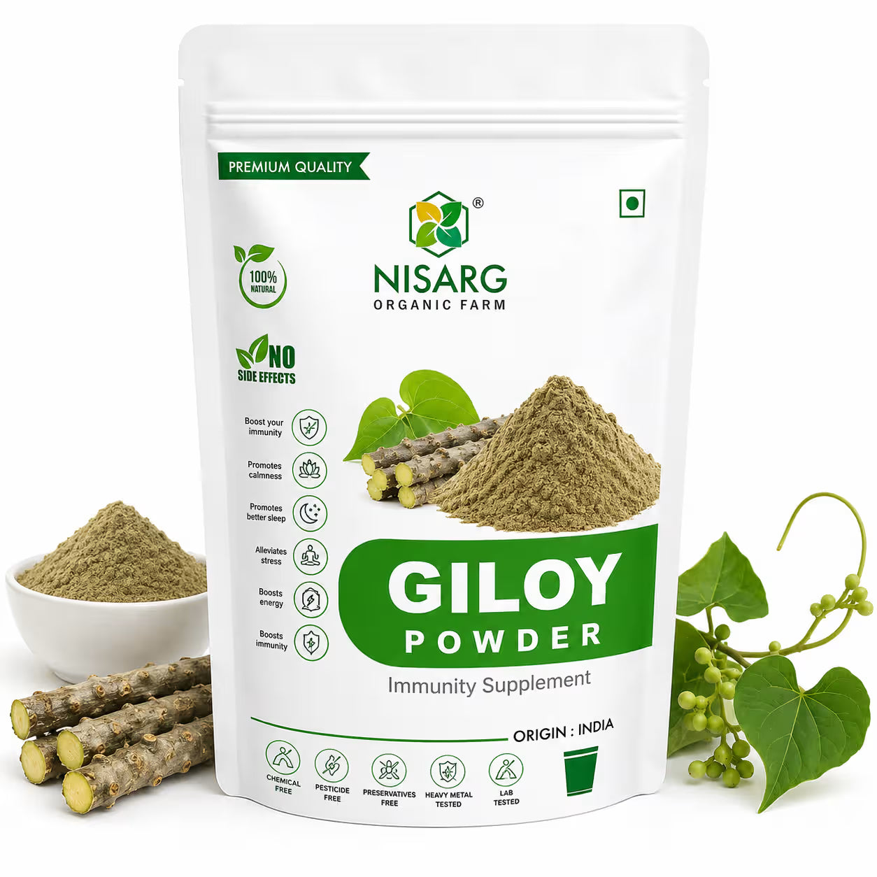 Nisarg Organic Farm Giloy Powder