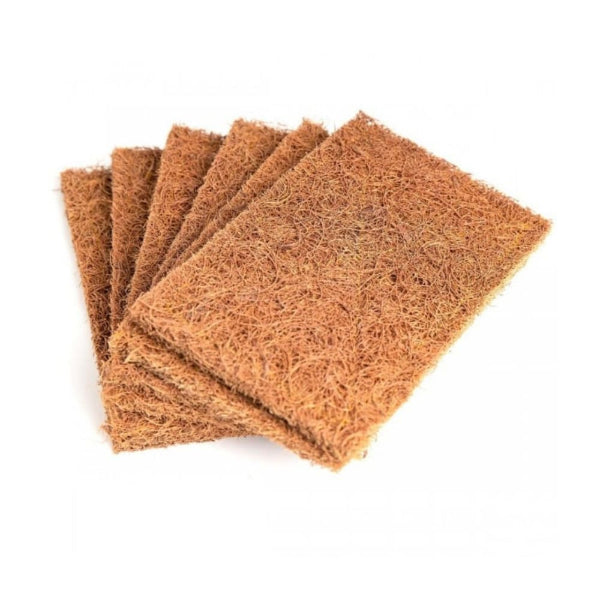 Onearth Utensil Scrubbers - Coconut Coir Square (Pack of 10)