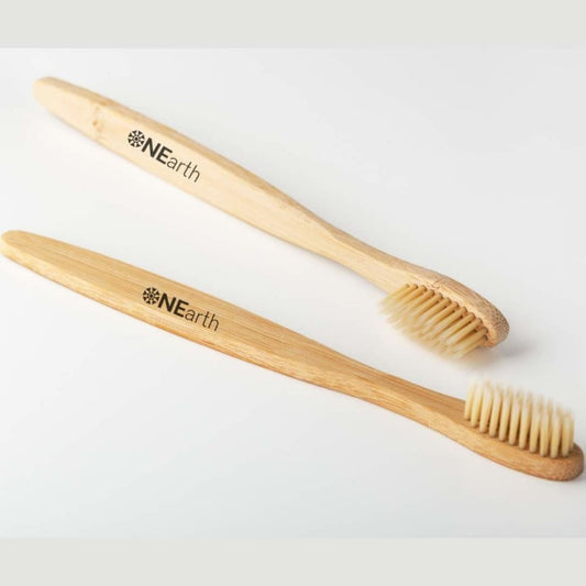 ONEarth Natural Bamboo Toothbrush – Pack of 4