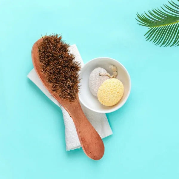 Onearth Exfoliating Dry Body Coir Brush - Orgoshops