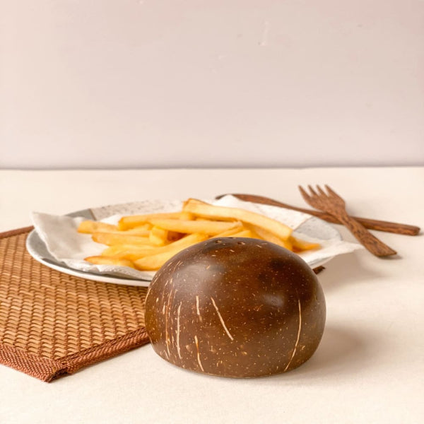 Onearth Salt & Pepper Coconut Shell Shakers-300g