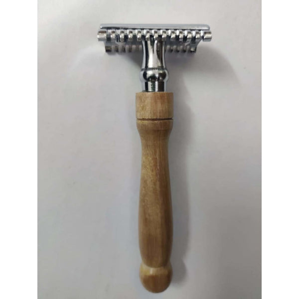 Onearth Double Edge Bamboo Handle Safety Razor