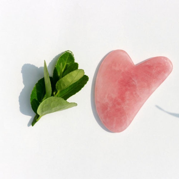 Onearth Rose Quartz Gua Sha Massager