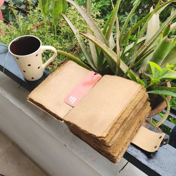 Onearth Cork & Recycled Paper Jumbo Journal - Orgoshops