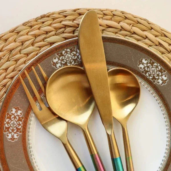 Onearth Rainbow Steel Cutlery Set – Handle - Orgoshops