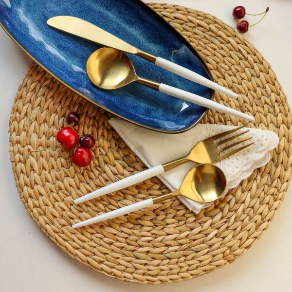 Onearth Placemats - Water Reed (Kauna Grass) Set of 2