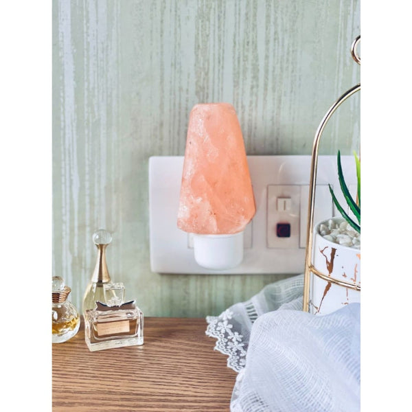 Onearth Compact Natural Rock Shape Himalayan Salt Lamp