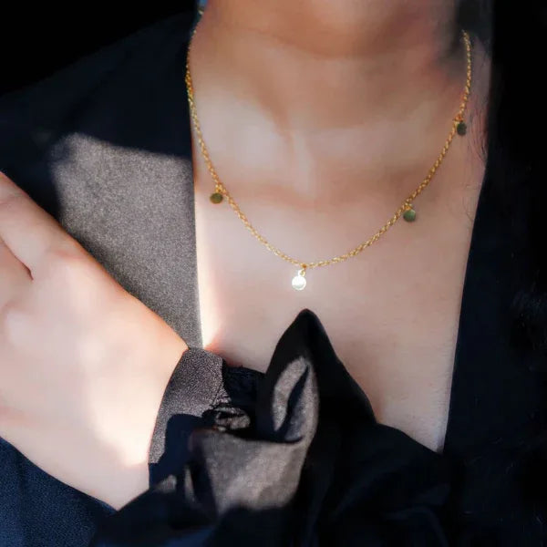 Onearth Golden Choker Chain - Orgoshops